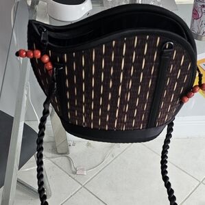 Woven Grass Crossbody bag